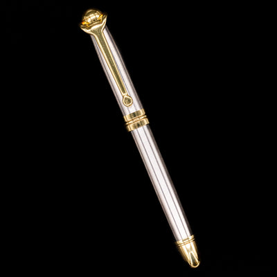 An overhead view of the Hero Olympia fountain pen capped.