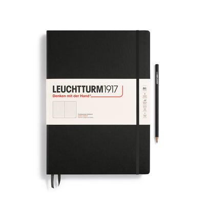Leuchtturm Master Classic A4+ Dotted Notebook - Black