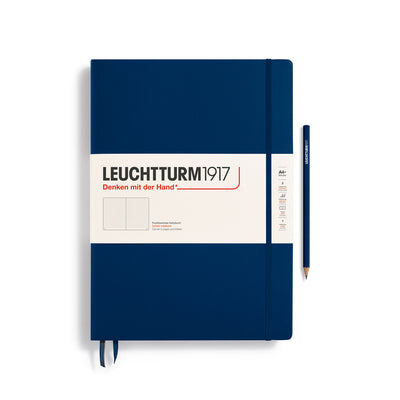 Leuchtturm Master Classic A4+ Dotted Notebook - Navy