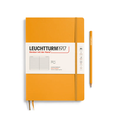 Leuchtturm Softcover Composition B5 Ruled Notebook - Rising Sun