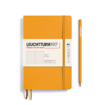 Leuchtturm Softcover Paperback B6+ Dotted Notebook - Rising Sun