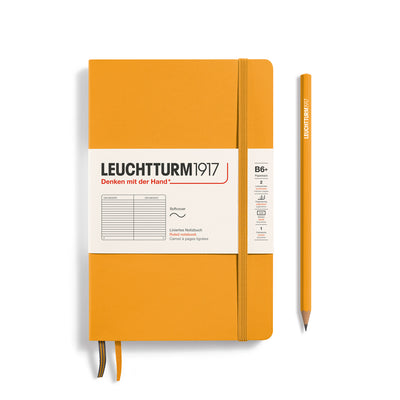 Leuchtturm Softcover Paperback B6+ Ruled Notebook - Rising Sun
