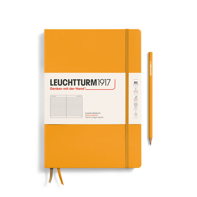 Leuchtturm Composition B5 Ruled Notebook - Rising Sun