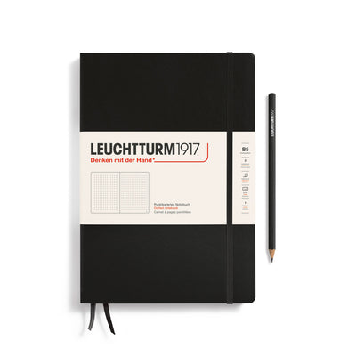 Leuchtturm Composition B5 Dotted Notebook - Black