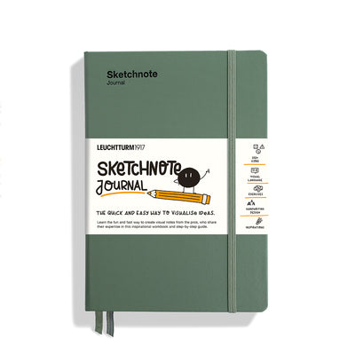 Leuchtturm Sketchnote Journal - Olive