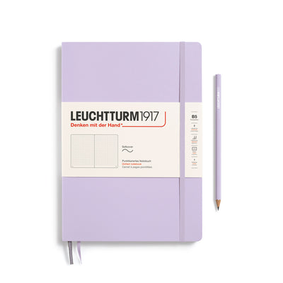 Leuchtturm Softcover Composition B5 Dotted Notebook - Lilac