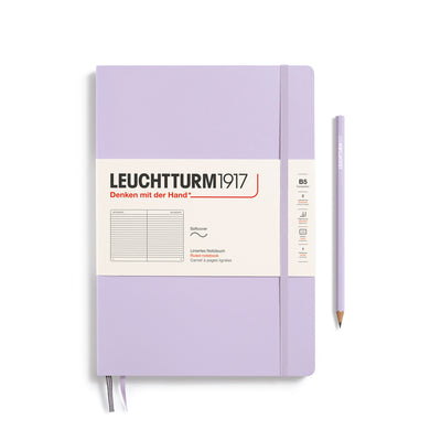 Leuchtturm Softcover Composition B5 Ruled Notebook - Lilac