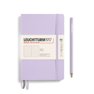 Leuchtturm Softcover Paperback B6+ Dotted Notebook - Lilac