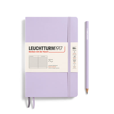 Leuchtturm Softcover Paperback B6+ Ruled Notebook - Lilac