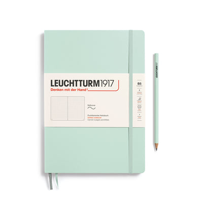 Leuchtturm Softcover Composition B5 Dotted Notebook - Mint Green