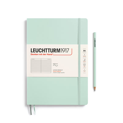 Leuchtturm Softcover Composition B5 Ruled Notebook - Mint Green