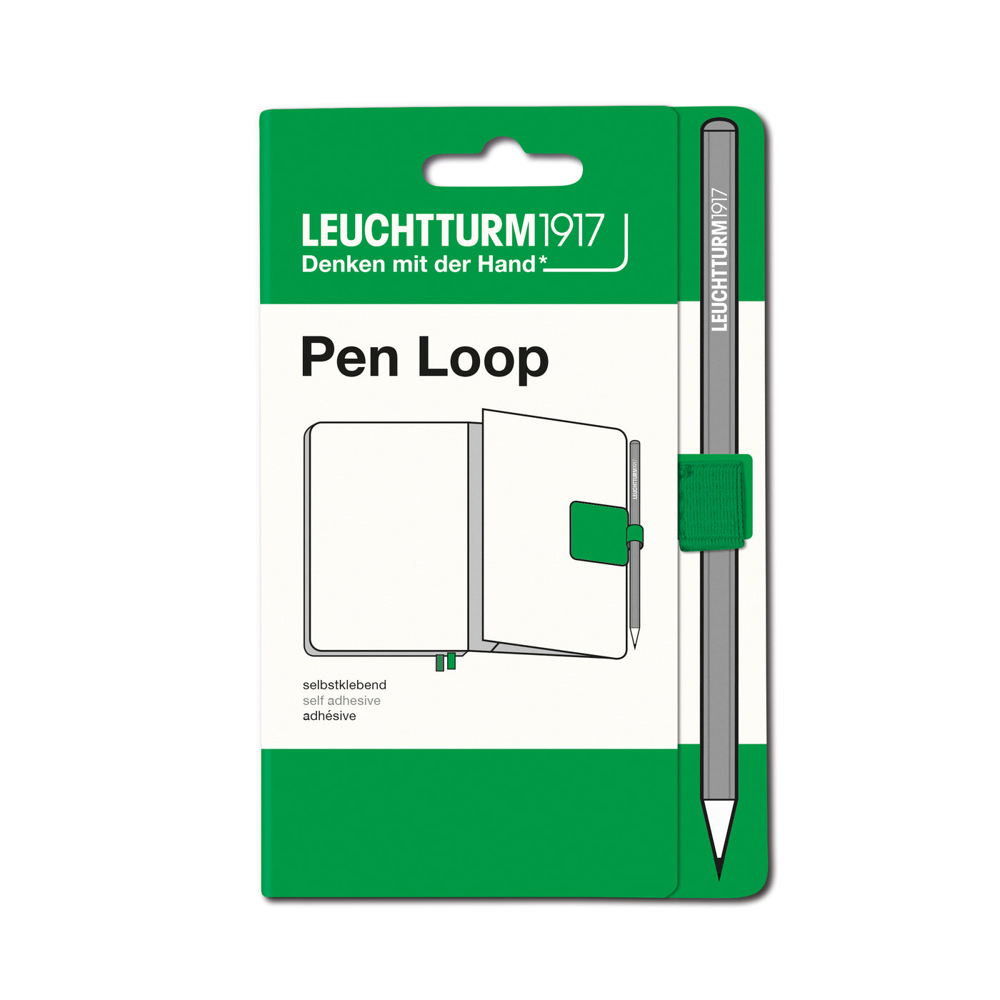 Spring Loop Pen Holder Leuchtturm Pen Loop - Spring Leaf | Adhesive Elastic Holder – Truphae