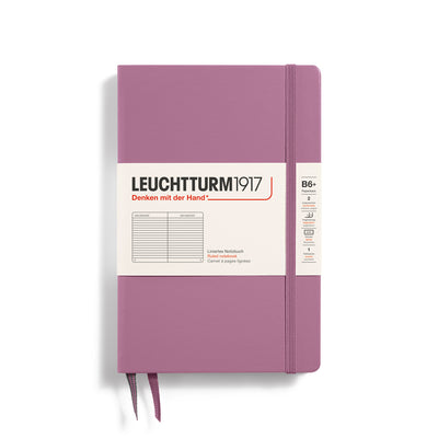 Leuchtturm Paperback B6+ Ruled Notebook - Dusty Rose