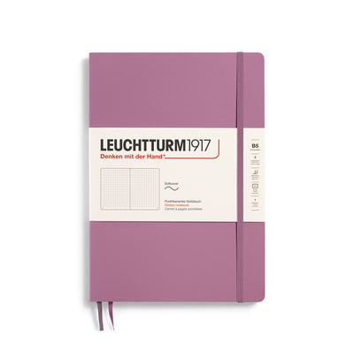 Leuchtturm Softcover Composition B5 Dotted Notebook - Dusty Rose