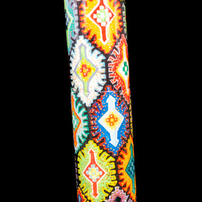 A macro-shot of the pattern on the AP Limited Editions Imperial Lacquer Art Fountain Pen - Tutankhamen.