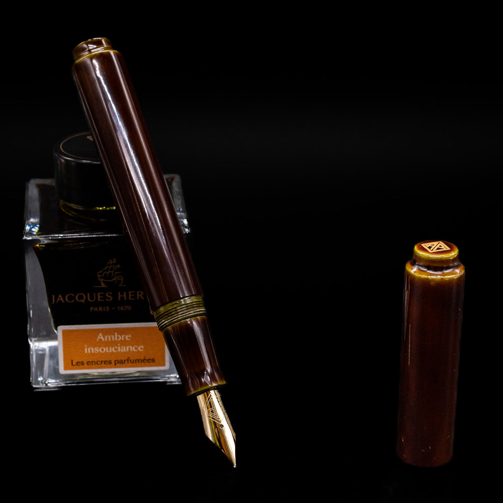 AP Limited Editions Urushi Lacquer Art Fountain Pen - Tamenuri