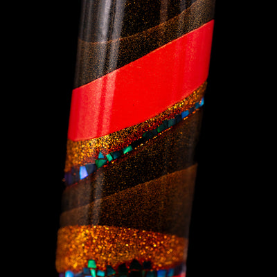 A close-up view of the dunes on the AP Limited Editions Writer Maki-e Fountain Pen - The Dunes.