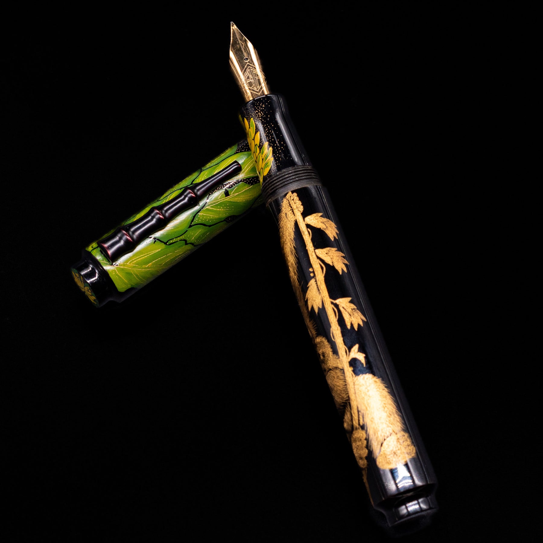 Chimp Pen Ink AP Limited Editions Chimpanzee Maki-e & Chinkin Fountain Pen – Truphae