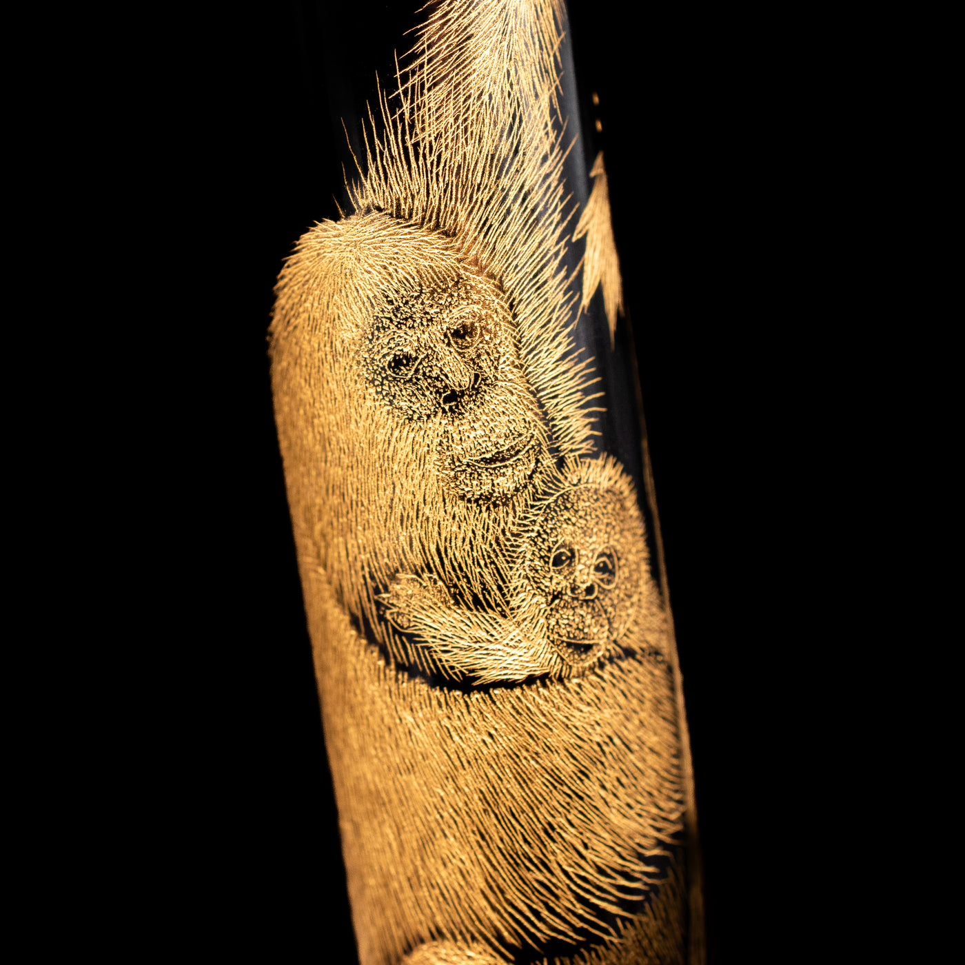 Chimp Pen Ink AP Limited Editions Chimpanzee Maki-e & Chinkin Fountain Pen – Truphae