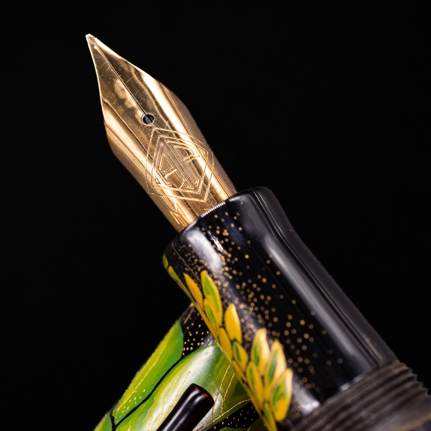 Chimp Pen Ink AP Limited Editions Chimpanzee Maki-e & Chinkin Fountain Pen – Truphae