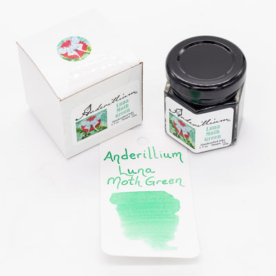 Anderillium Ink Bottle Luna Moth Green