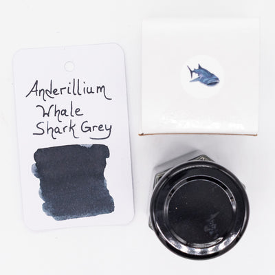 Anderillium Ink Bottle Whale Shark Grey american made