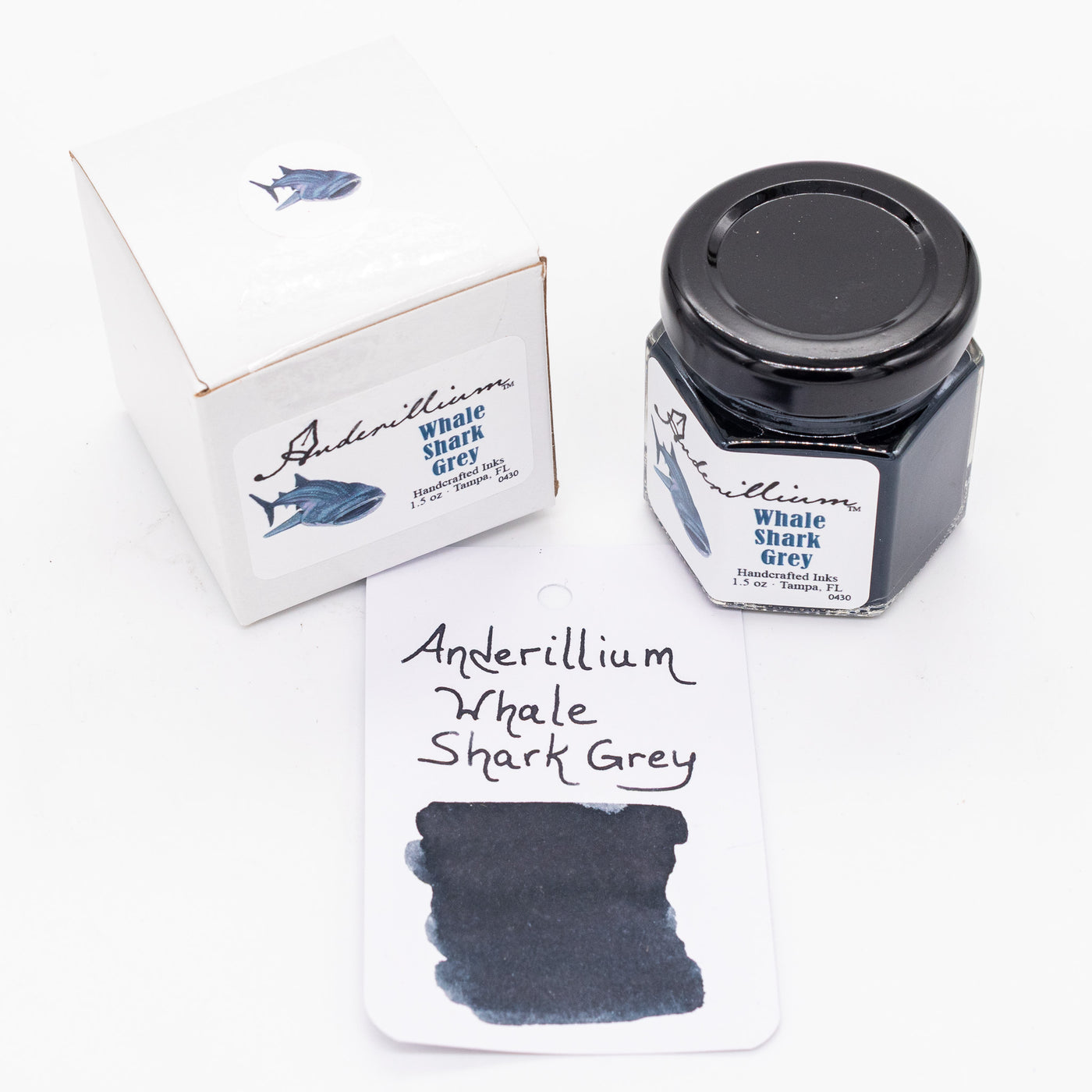 Anderillium Ink Bottle Whale Shark Grey