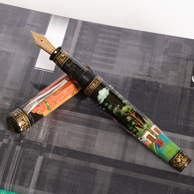 Artus Great Cities of the World Moscow St Basil Cathedral Fountain Pen Hand Painted