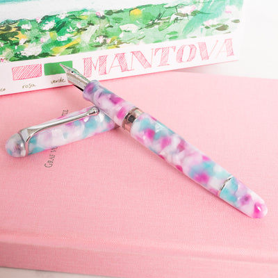 Aurora 888 Mantova Mottled Pink Fountain Pen