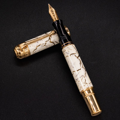 Aurora Jubilaeum Fountain Pen - Preowned marbled