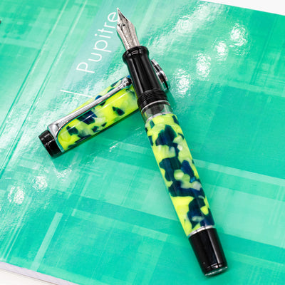 Aurora Optima 365 Fountain Pen - Fluo green