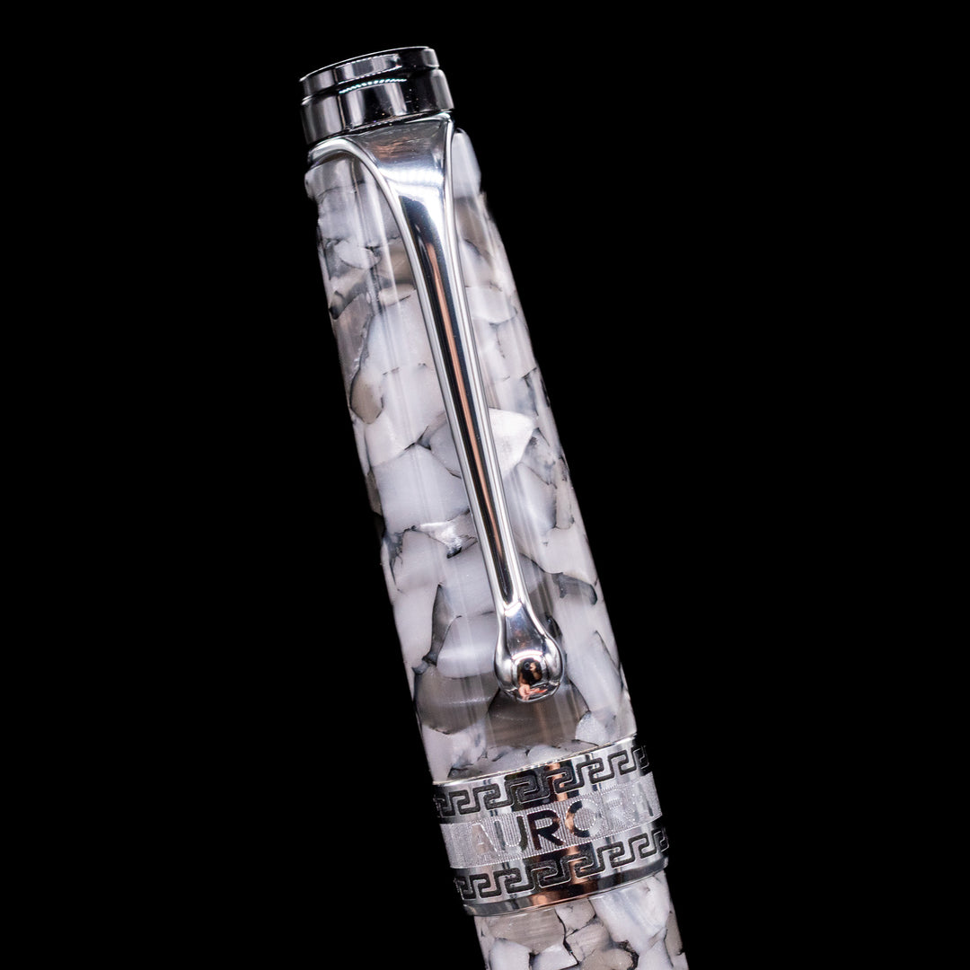 Aurora Optima Auroloide Fountain Pen - Nero Perla – Truphae