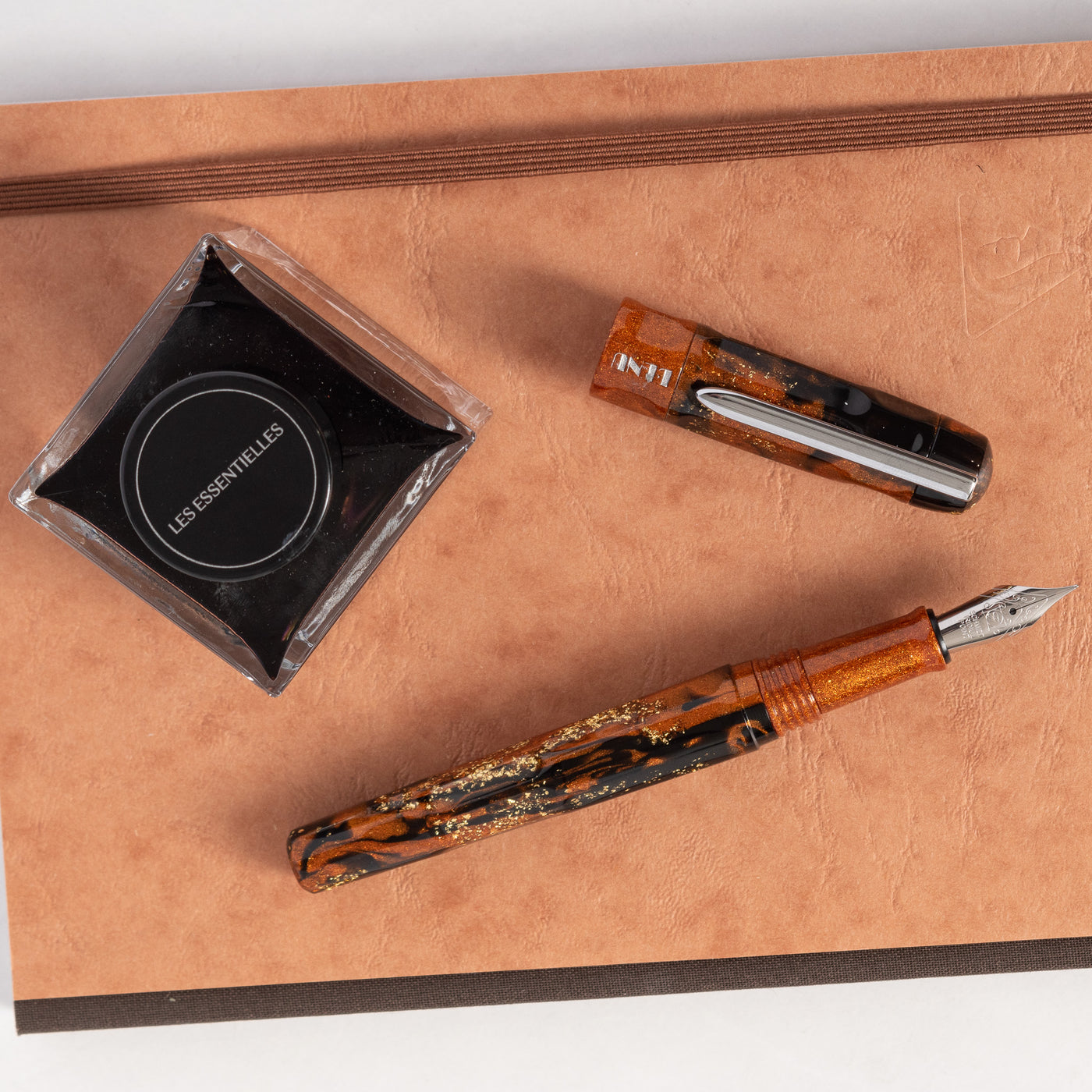 BENU Talisman Tiger's Eye Fountain Pen new