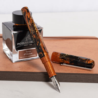 BENU Talisman Tiger's Eye Fountain Pen