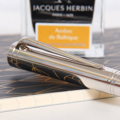 Bvlgari Sterling Silver Ballpoint Pen - Preowned Clip