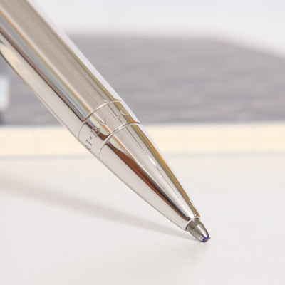 Bvlgari Sterling Silver Ballpoint Pen - Preowned Tip