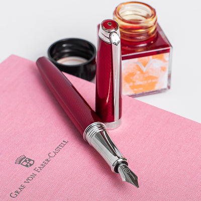 Caran d'Ache Leman Rouge Carmin Fountain Pen