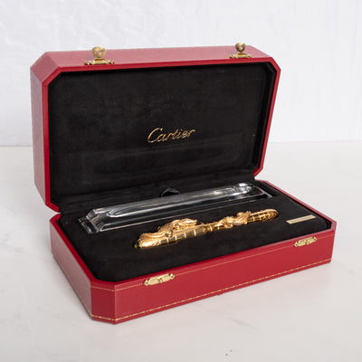 Cartier Crocodiles Exceptional Limited Edition Fountain Pen Packaging