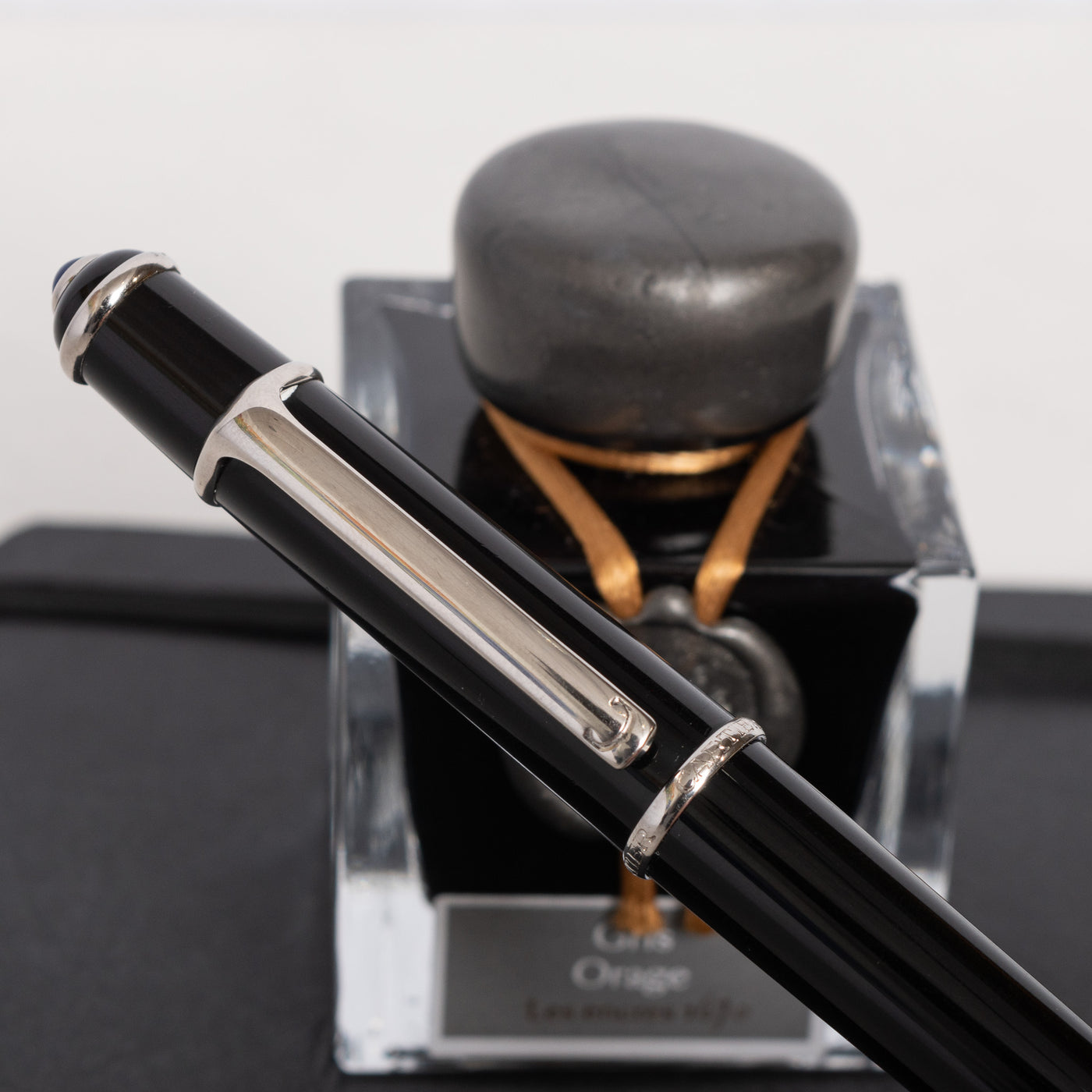 Cartier Diabolo Black & Palladium Mechanical Pencil clip