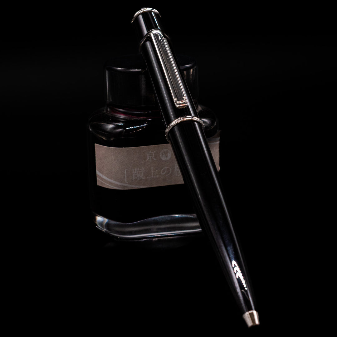 Cartier Diabolo Black & Platinum Ballpoint Pen - Preowned – Truphae
