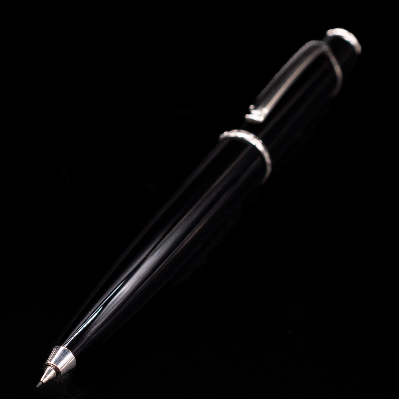 Cartier Diabolo Mechanical Pencil - Black & Platinum – Truphae