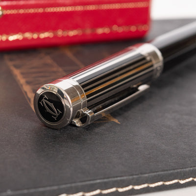 Cartier Pasha Platinum Barcode Rollerball Pen - Preowned Logo