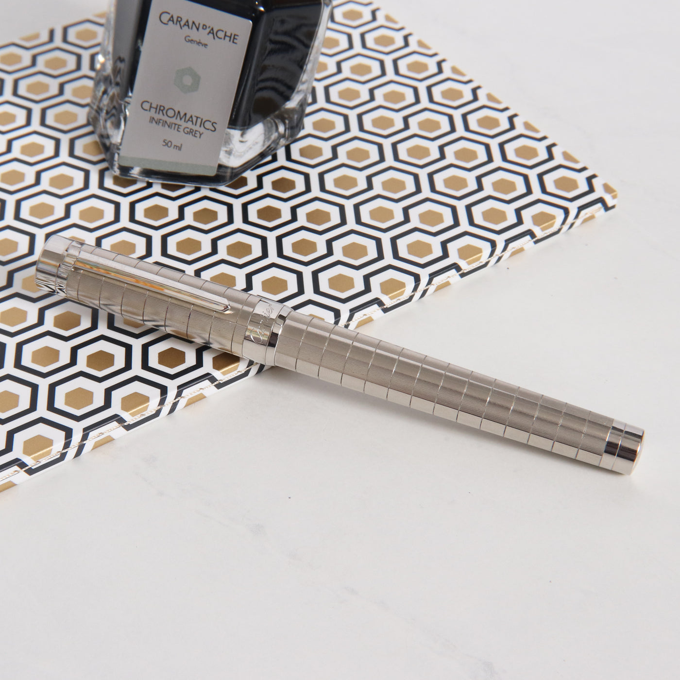 Cartier Pasha de Platinum Rollerball Pen - Preowned Capped