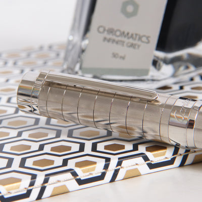 Cartier Pasha de Platinum Rollerball Pen - Preowned Clip