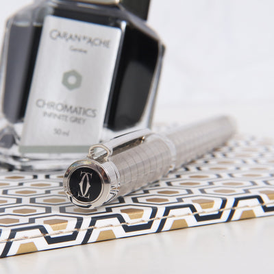 Cartier Pasha de Platinum Rollerball Pen - Preowned Logo
