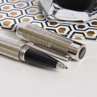 Cartier Pasha de Platinum Rollerball Pen - Preowned Tip Details