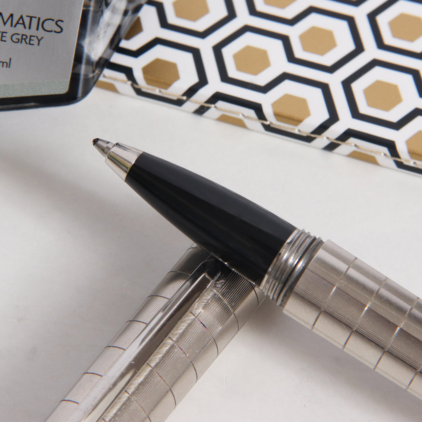 Cartier Pasha de Platinum Rollerball Pen - Preowned Tip