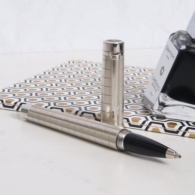 Cartier Pasha de Platinum Rollerball Pen - Preowned Uncapped