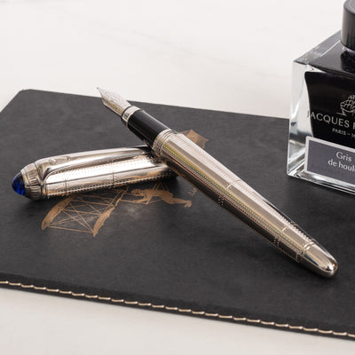 Cartier Roadster Transatlantique Rivets Decor Fountain Pen - Preowned