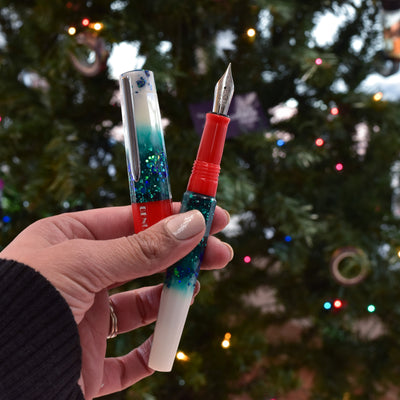 BENU Euphoria Christmas Twinkle Fountain Pen